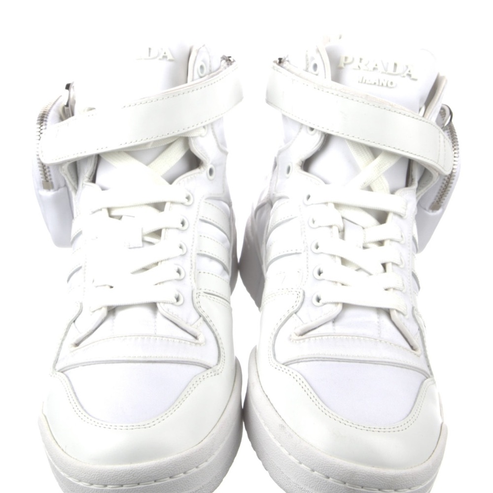 Prada Leather Sneakers 9.5 - Picture 3 of 8